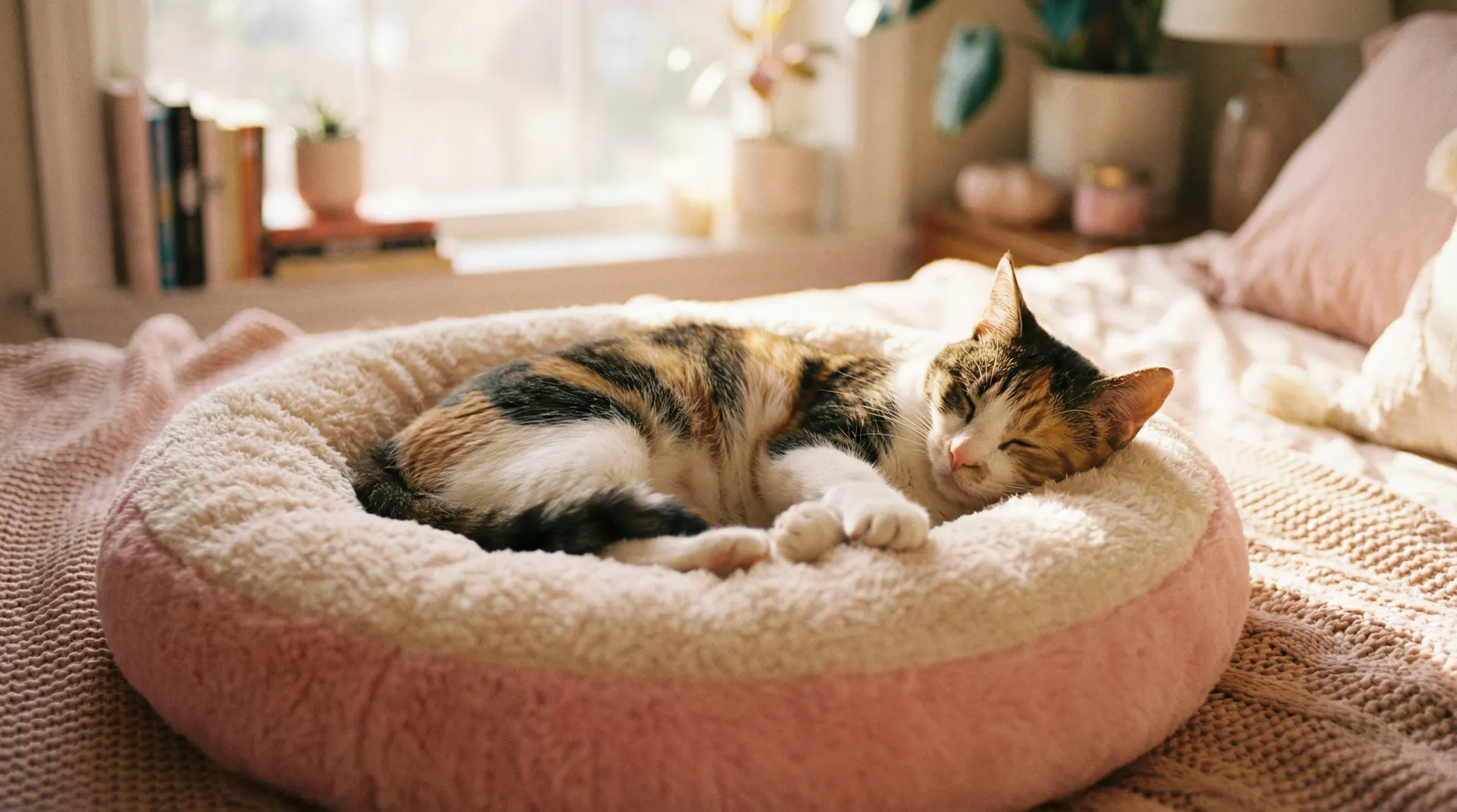 三花猫安静入睡 - 爱情合约电视剧